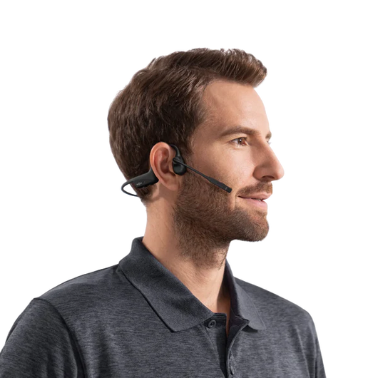 SHOKZ OpenComm 2 Wireless Bluetooth HeadsetHeadphonesNavigate the dynamic demands of your work environment with crystal-clear calls, stable connectivity, and unrestricted mobility from the Shokz OpenComm2. Equipped with 7th generation bone conduction tech
